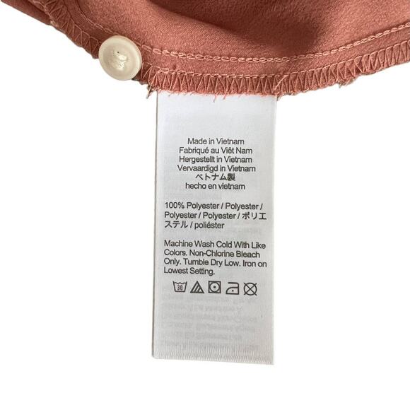 J Crew Womens Collared Pullover Top Long Sleeve Pink XS - Picture 6 of 7